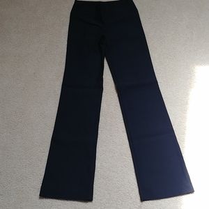BCX black stretch Pants with flare bottoms
